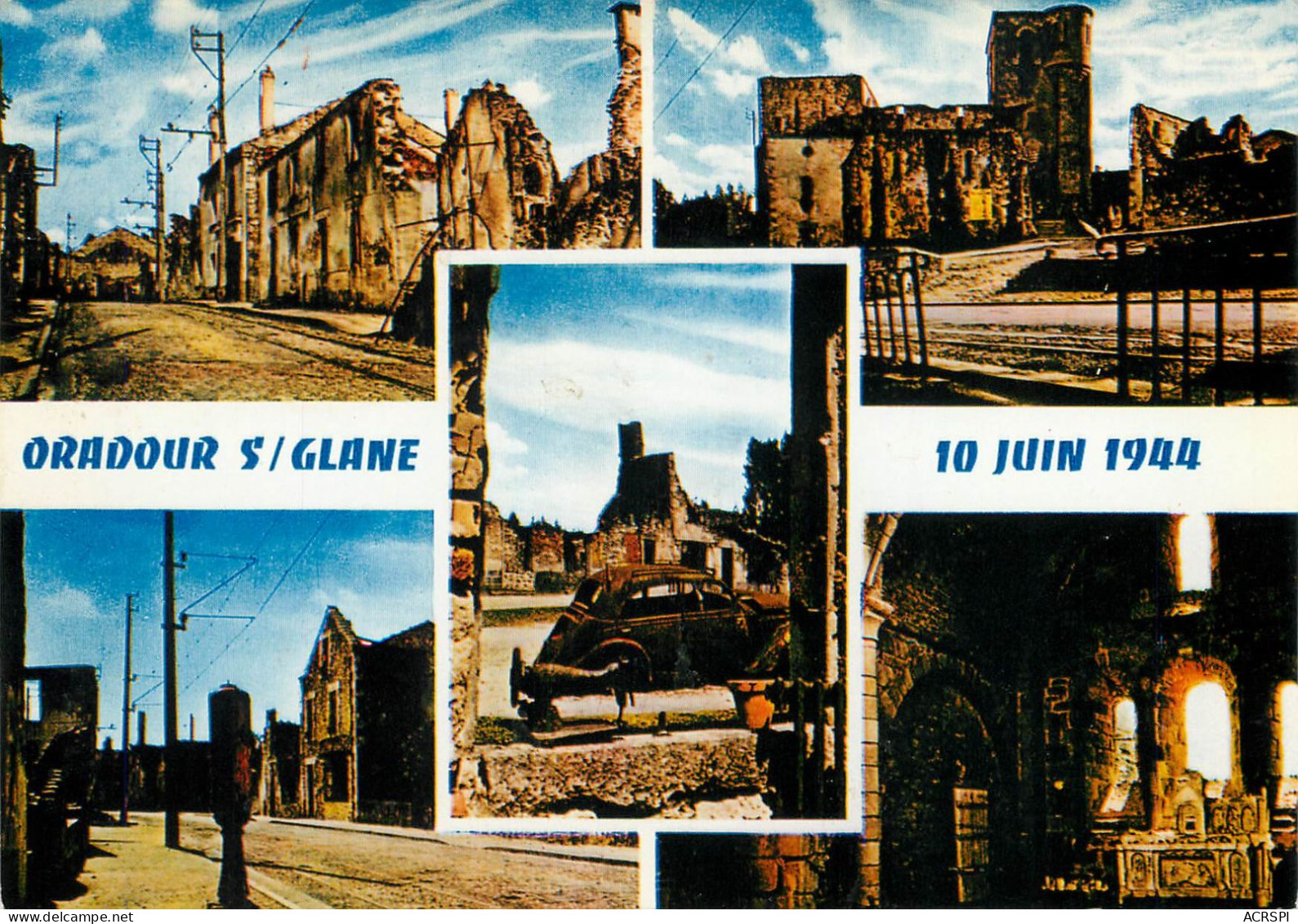 ORADOUR Sur GLANE  Multivue   29   (scan Recto-verso)MA2278Ter - Oradour Sur Glane