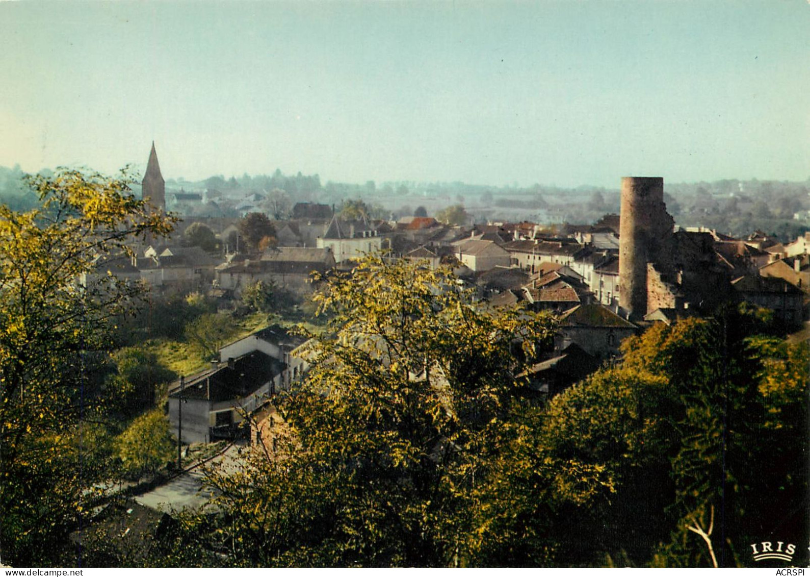 CHALUS  Vue Générale  25   (scan Recto-verso)MA2278Ter - Chalus