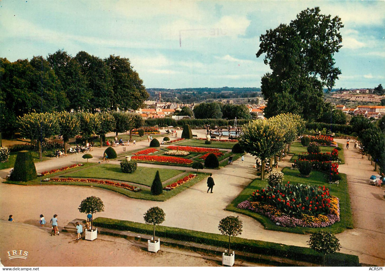 LIMOGES  Les Jardins De L'évéché 16   (scan Recto-verso)MA2278Ter - Limoges