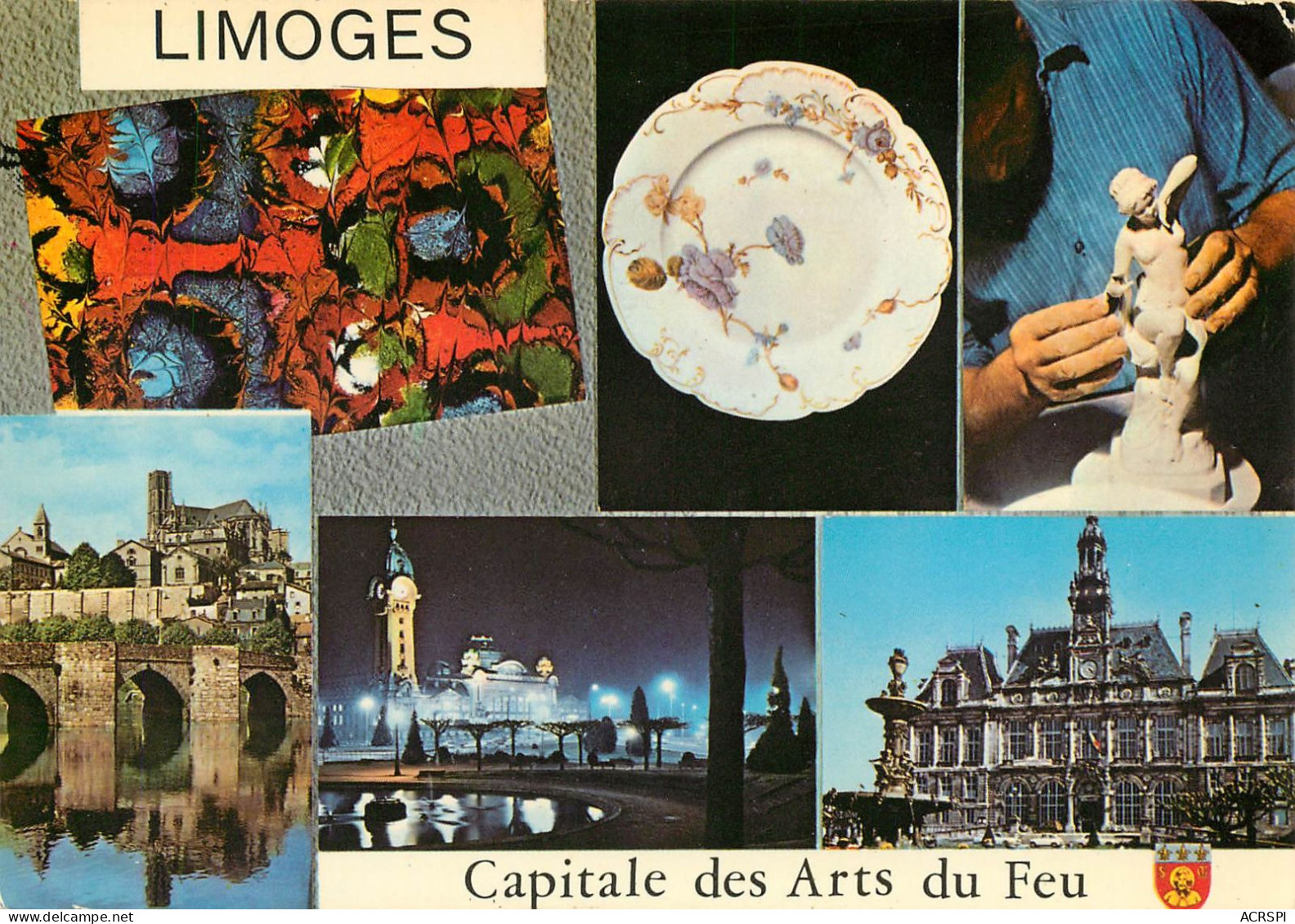 LIMOGES  Multivue  19   (scan Recto-verso)MA2278Ter - Limoges