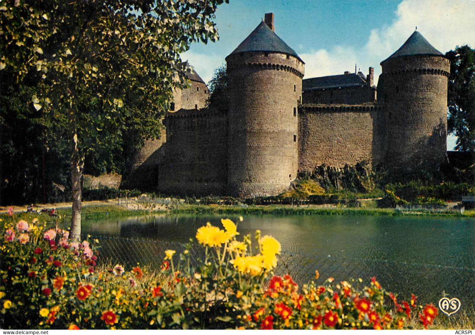 LASSAY Le Chateau Féodal Et L'étang 51  (scan Recto-verso)MA2278 - Lassay Les Chateaux
