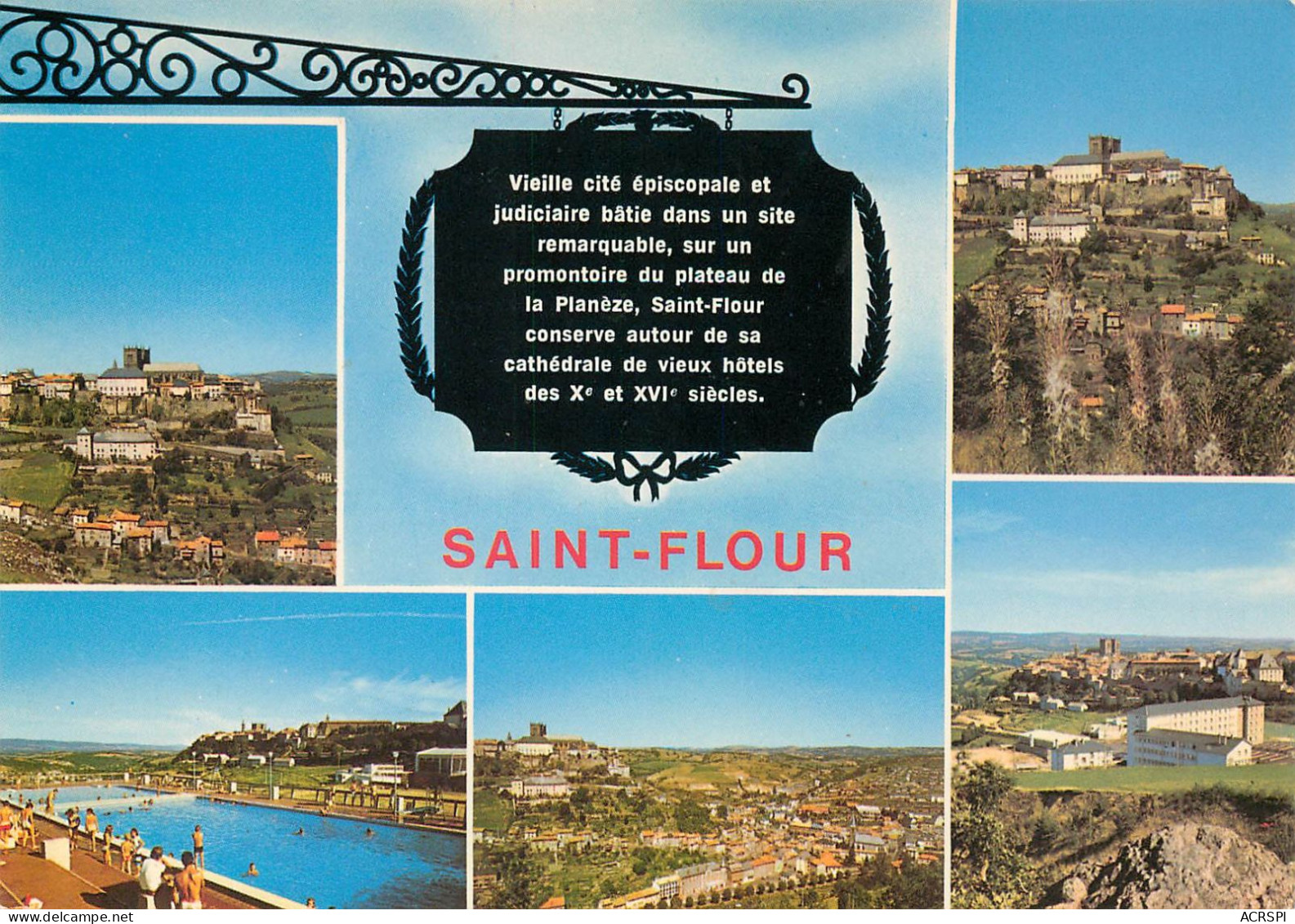 SAINT FLOUR Souvenir   1   (scan Recto-verso)MA2278Bis - Saint Flour