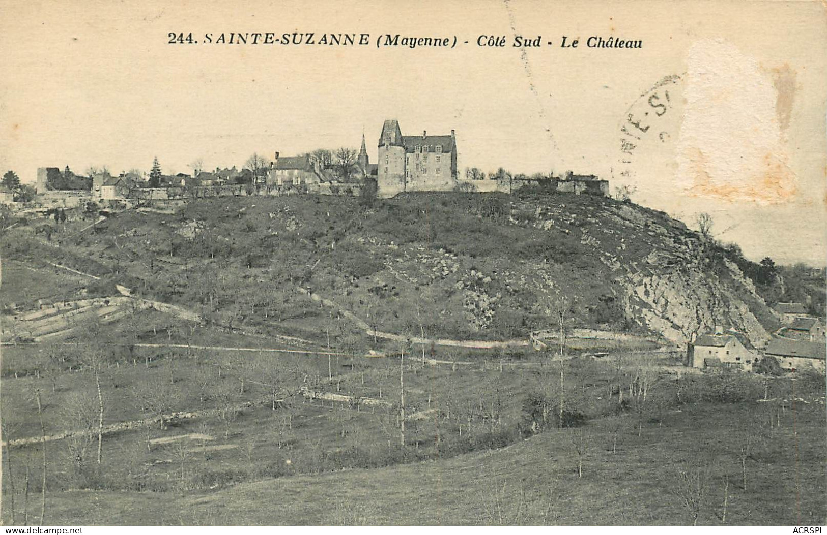 SAINTE SUZANNE Chateau Coté Sud  50  (scan Recto-verso)MA2278 - Sainte Suzanne