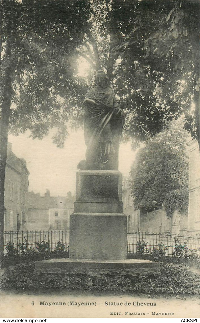 Statue De Chevrus  36  (scan Recto-verso)MA2278 - Mayenne
