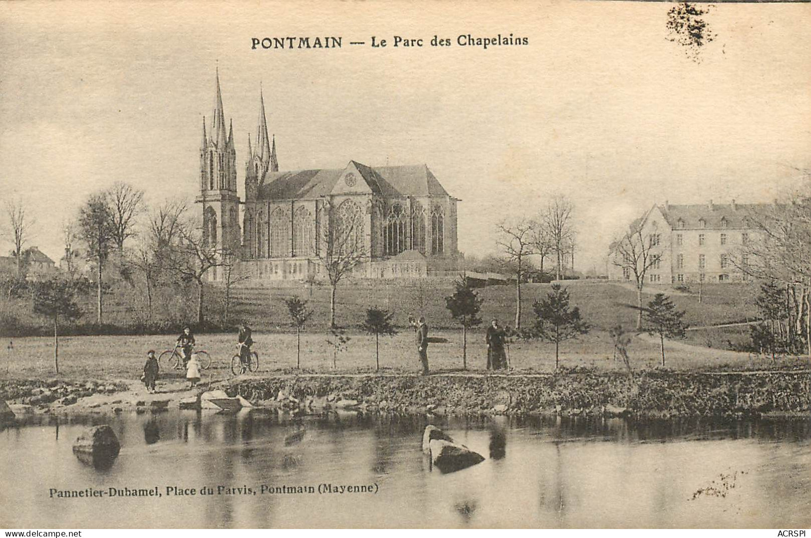 PONTMAIN  Parc Des Chapelains  37  (scan Recto-verso)MA2278 - Pontmain