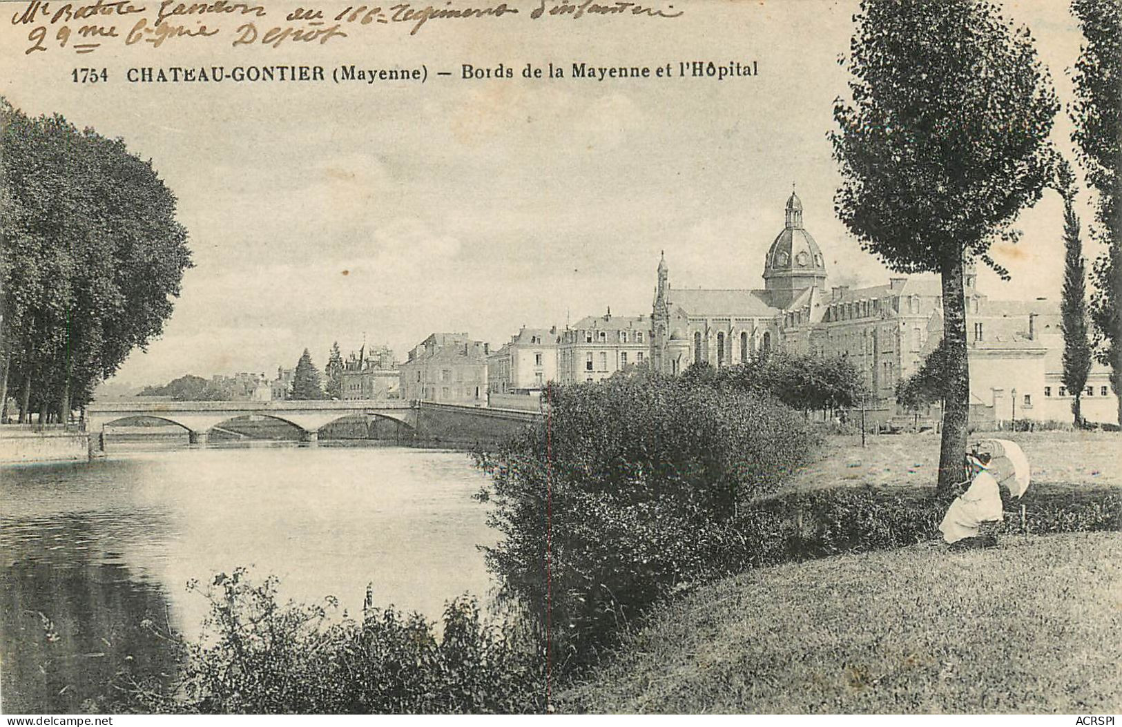 CHATEAU GONTIER L'hopital  26  (scan Recto-verso)MA2278 - Chateau Gontier