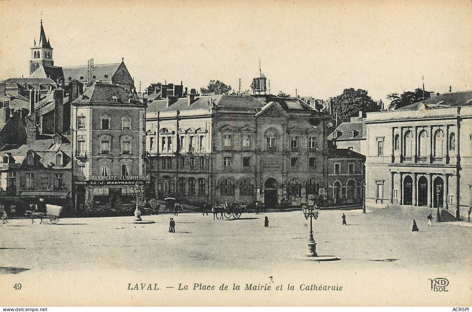 LAVAL   Place De La Mairie 17  (scan Recto-verso)MA2278 - Laval