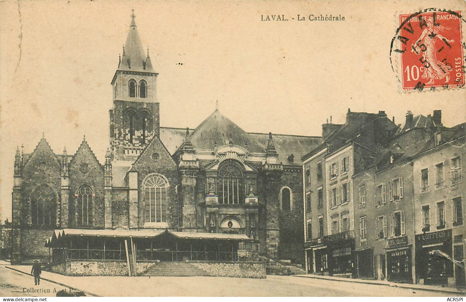 LAVAL   La Cathedrale  12   (scan Recto-verso)MA2278 - Laval