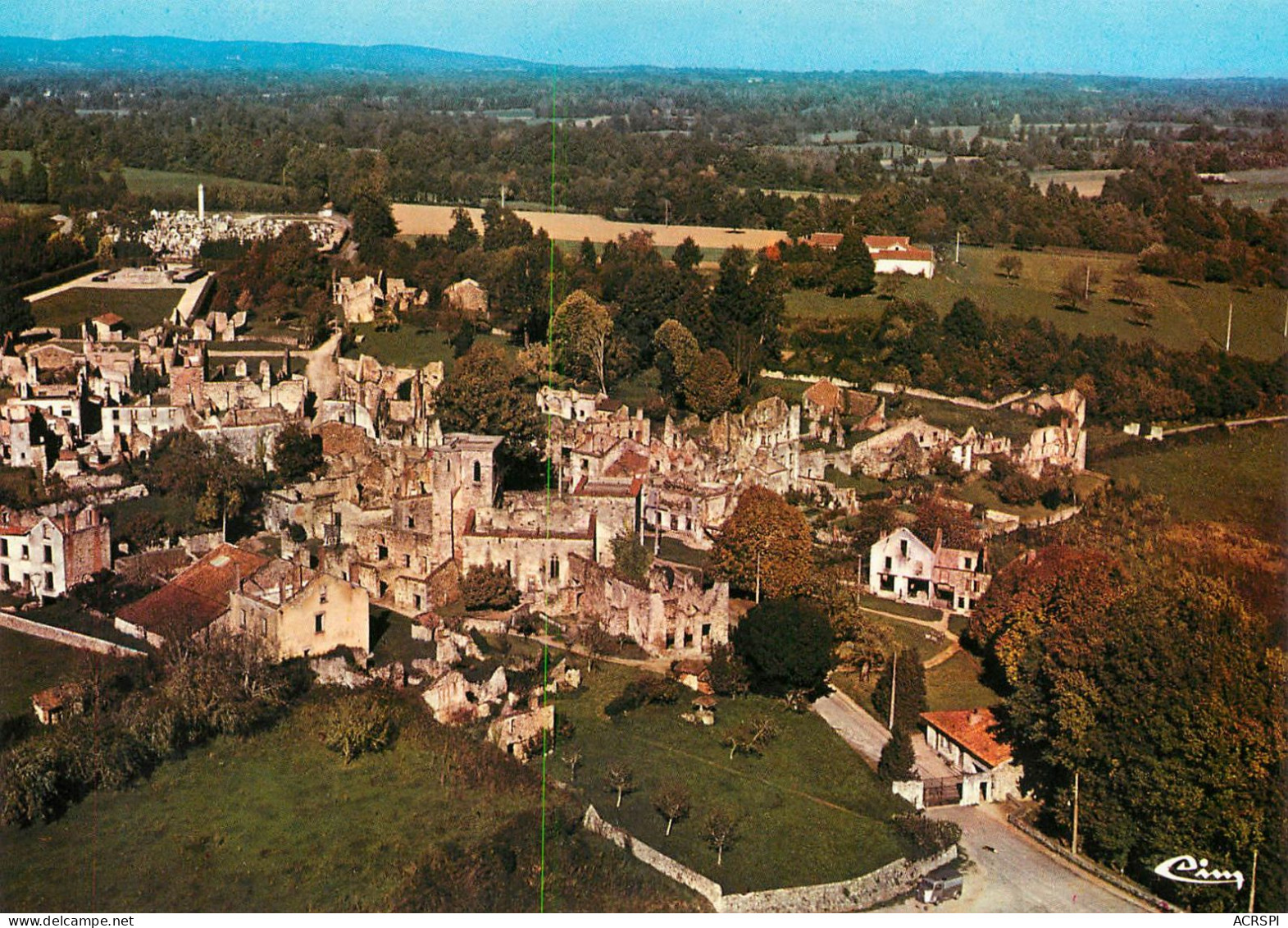 ORADOUR  Sur GLANE Vue Générale De La Ville  39  (scan Recto-verso)MA2277Ter - Oradour Sur Glane