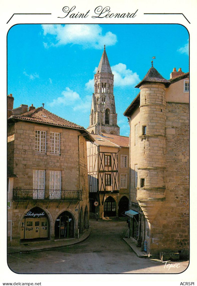 SAINT LEONARD DE NOBLAT  La Tour Ronde  28   (scan Recto-verso)MA2277Bis - Saint Leonard De Noblat