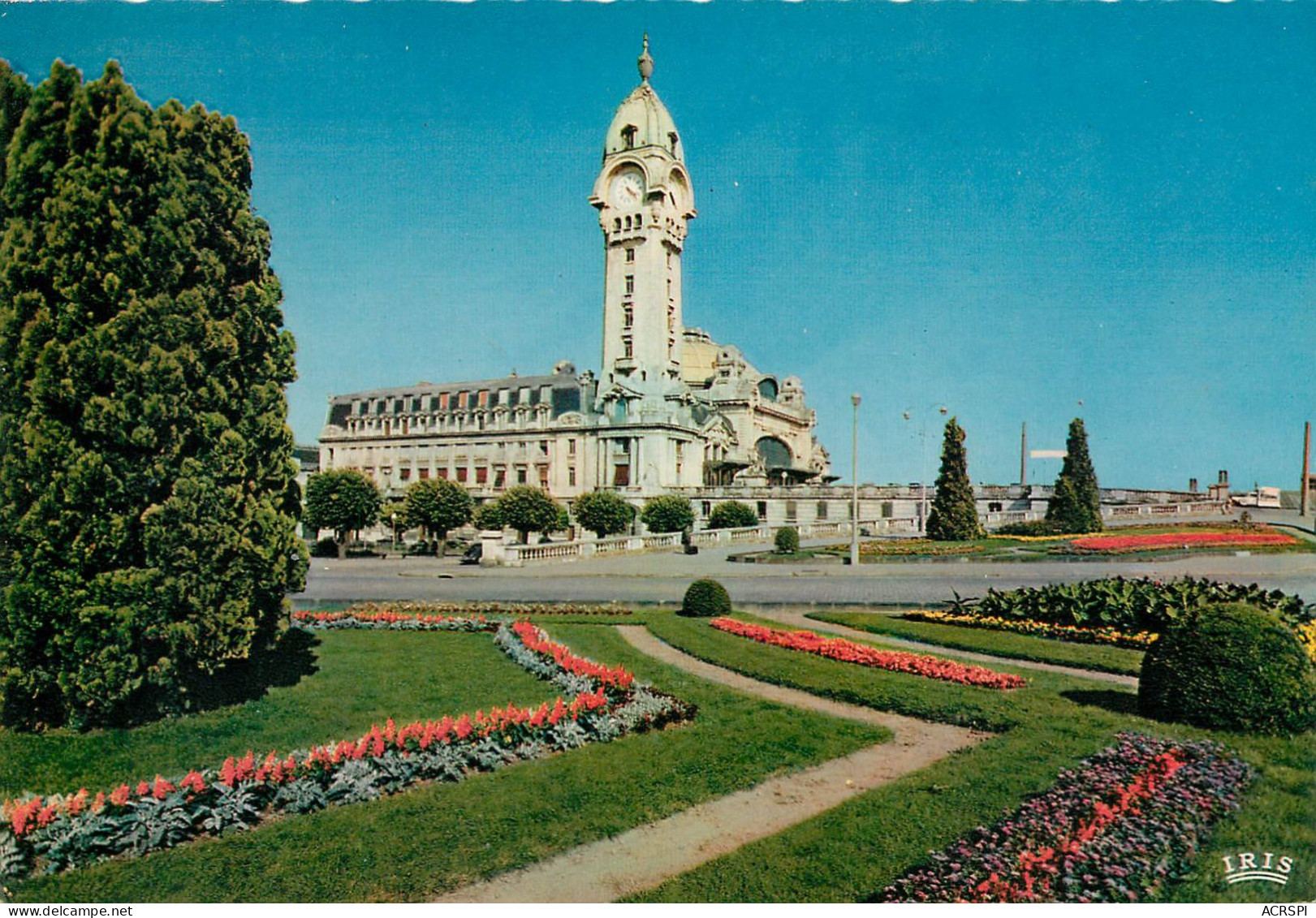 LIMOGES La Gare Et Ses Jardins   1   (scan Recto-verso)MA2277Bis - Limoges