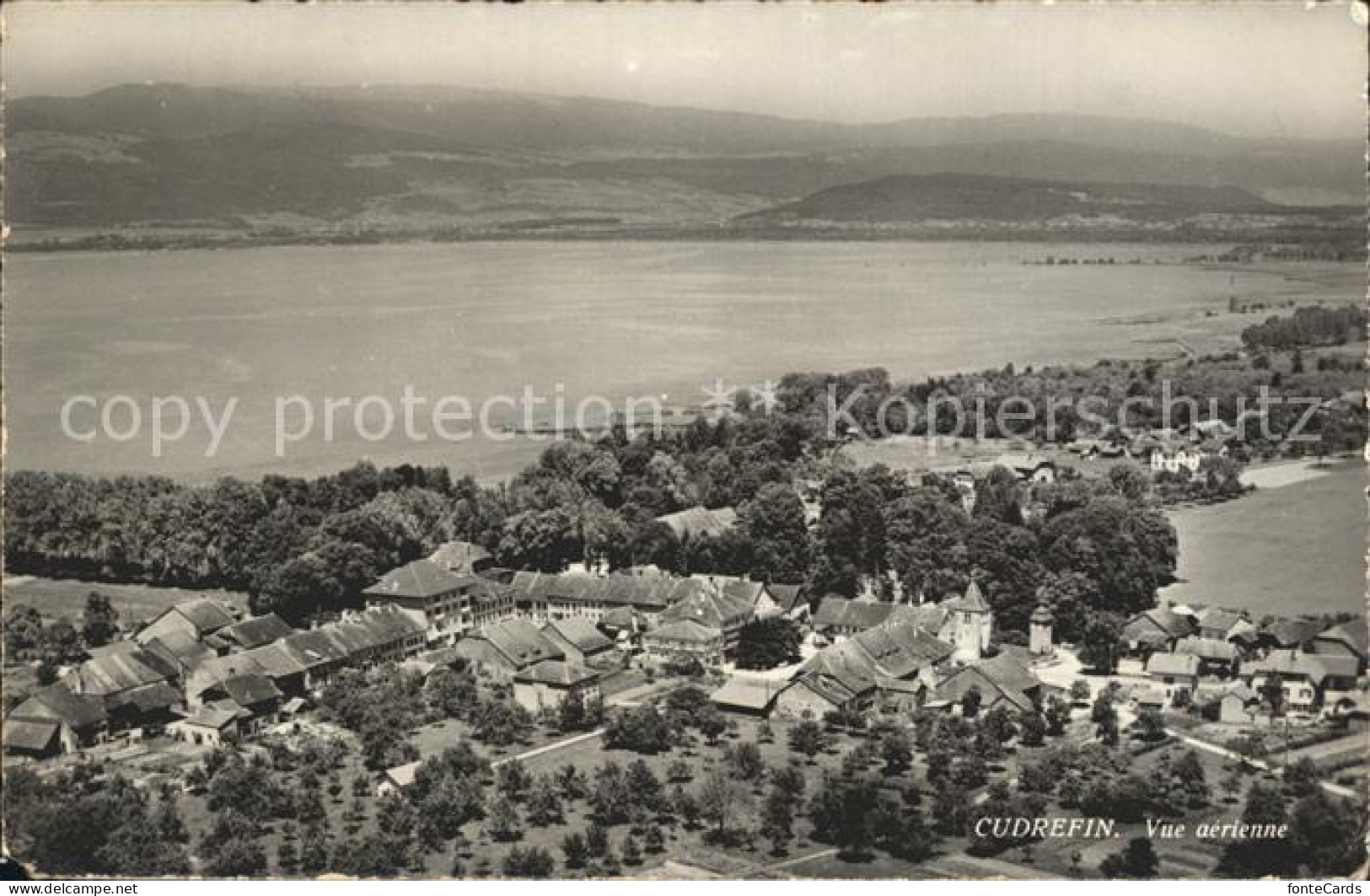 12252932 Cudrefin Vue Aerienne Cudrefin - Sonstige & Ohne Zuordnung