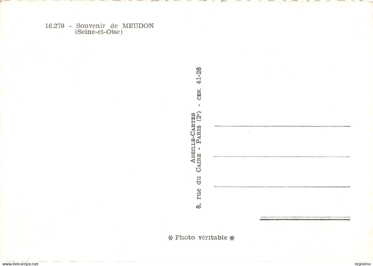 92-MEUDON-N°1033-D/0261 - Meudon