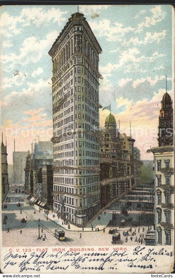 12251748 New_York_City Flat Iron Gebaeude - Altri & Non Classificati