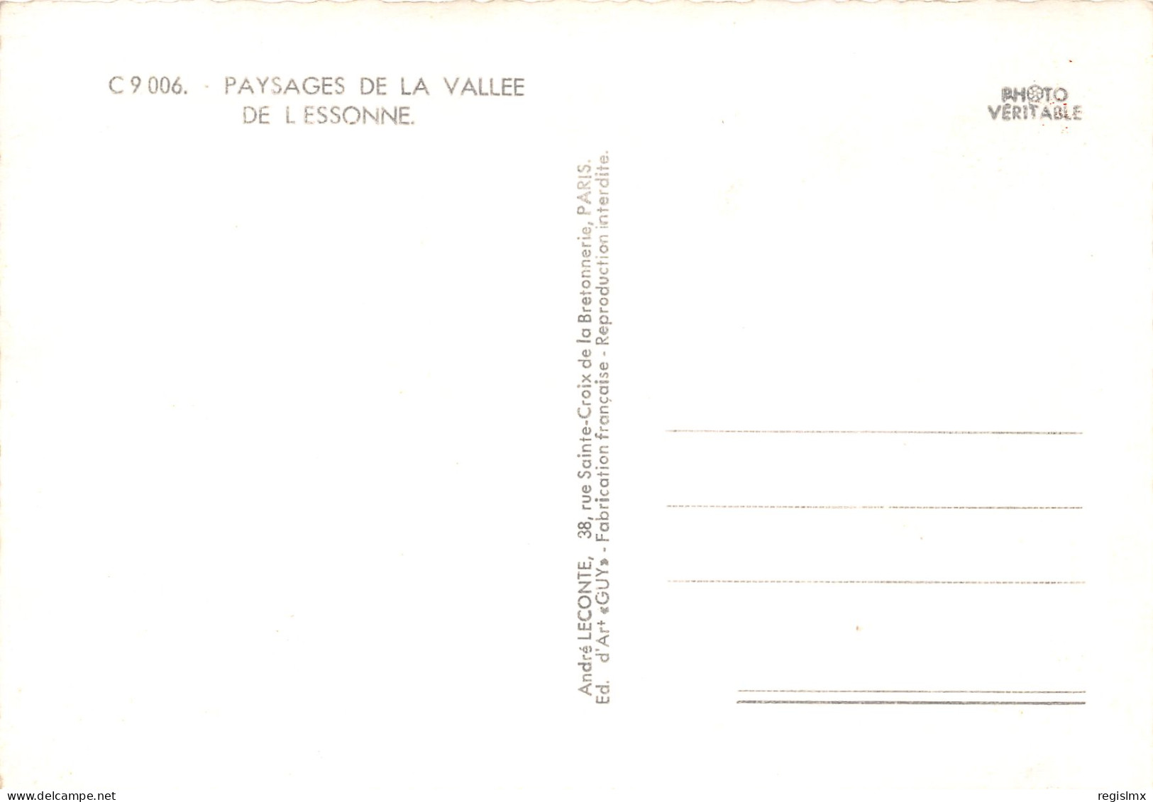 91-VALLEE DE L ESSONNE-N°1033-C/0427 - Sonstige & Ohne Zuordnung