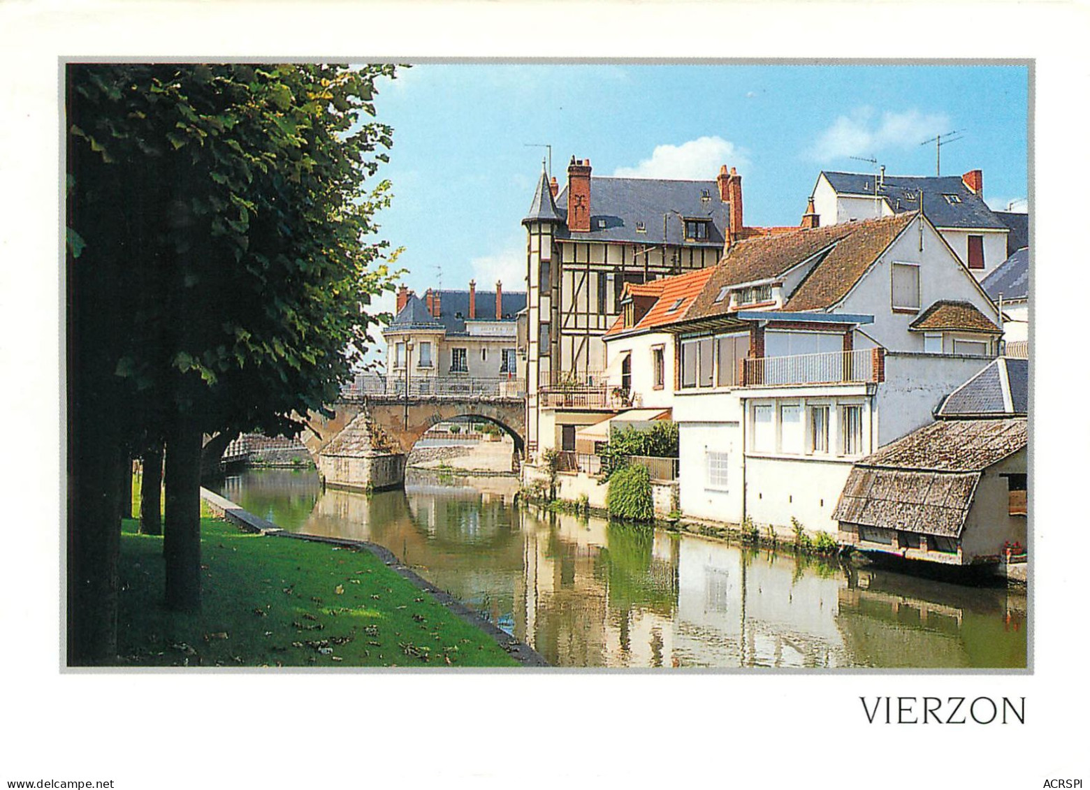 VIERSON  Les Bords De L'YEVRE  34  (scan Recto-verso)MA2284Ter - Vierzon
