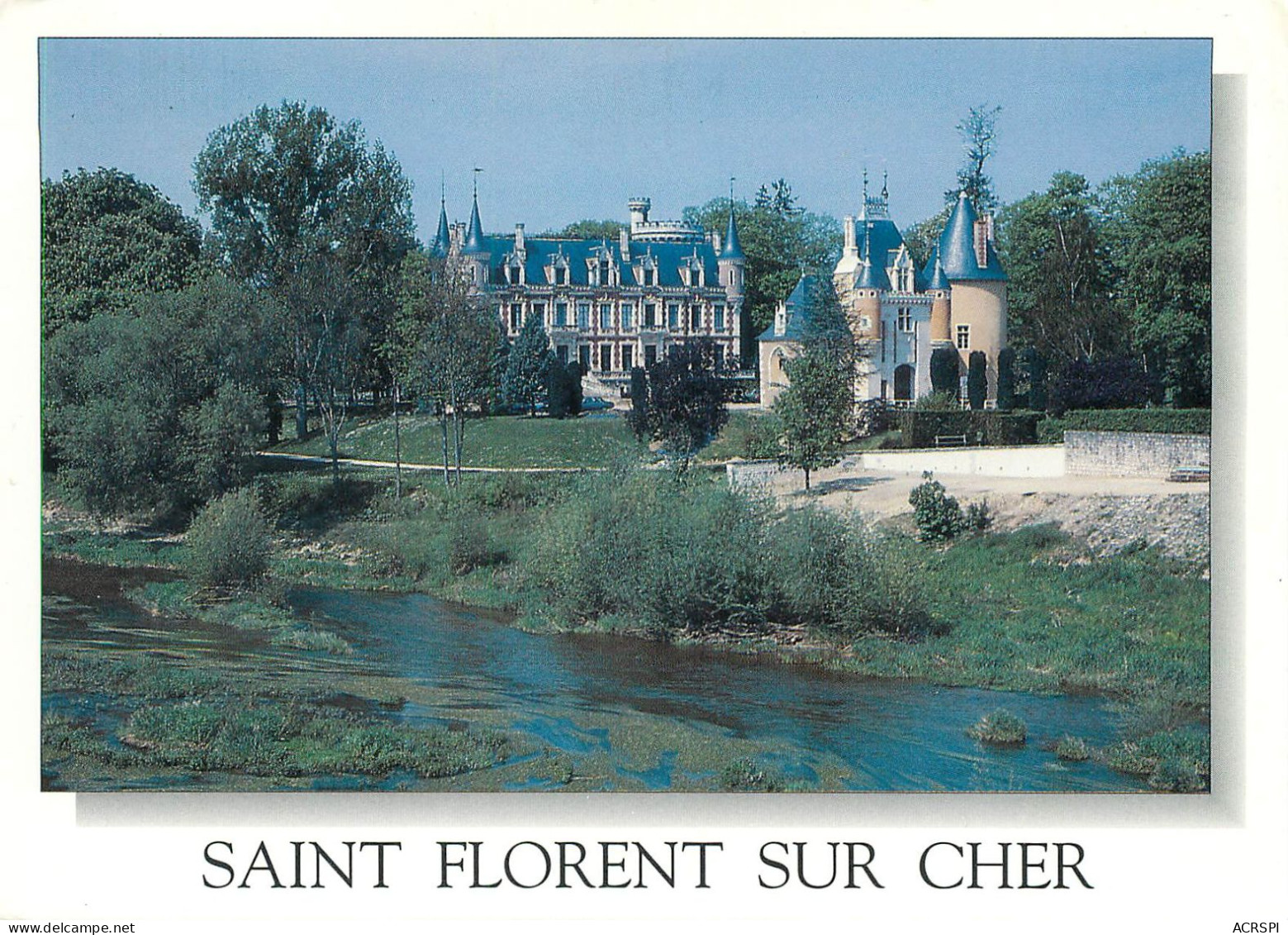 SAINT FLORENT SUR CHER  Le Chateau  26  (scan Recto-verso)MA2284Ter - Saint-Florent-sur-Cher