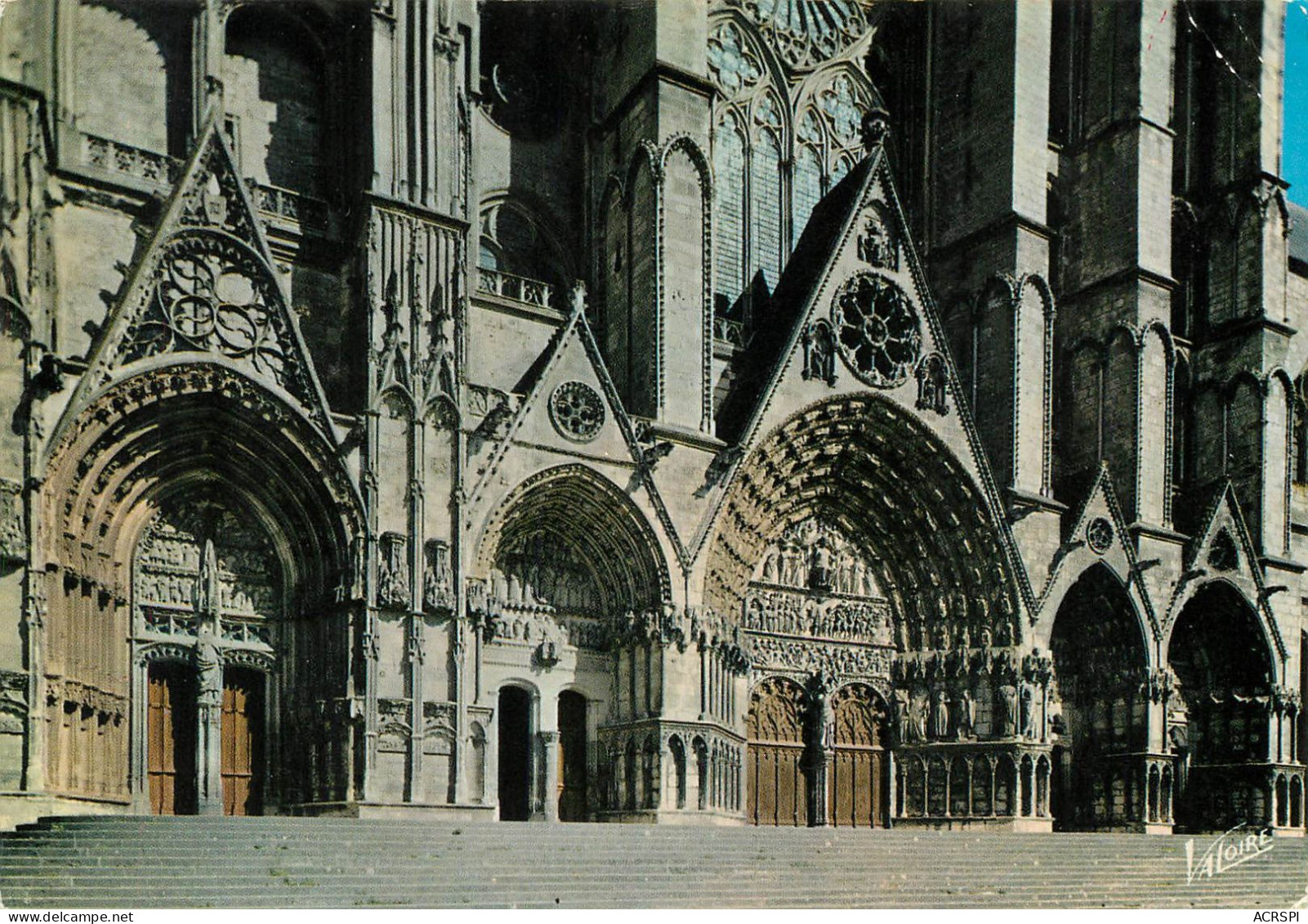  BOURGES  Les Cinq Portails De La Facade Occidentale  20 (scan Recto-verso)MA2284Bis - Bourges