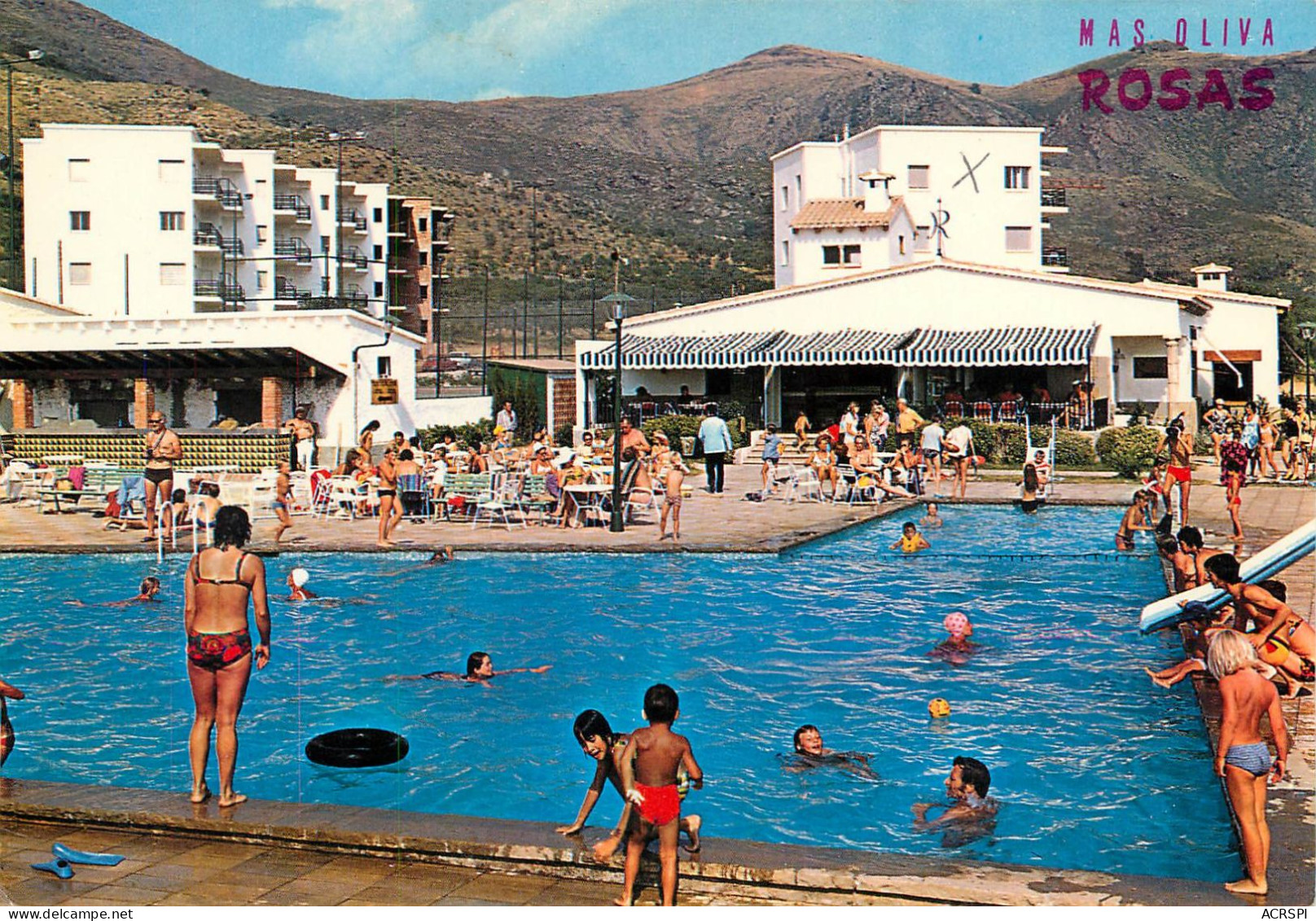 Urbanizacion Mas Oliva Roses  Rosas  Piscina Swimming Pool  La Piscine  45 (scan Recto-verso)MA2284 - Palma De Mallorca