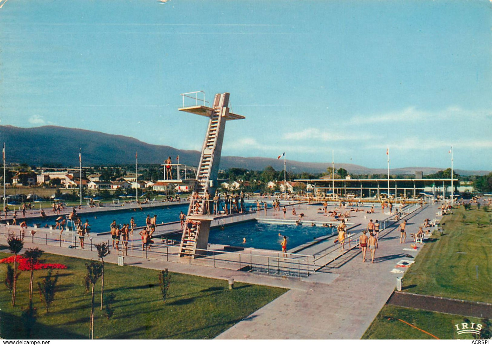 DIVONNE LES BAINS  La Piscine  9   (scan Recto-verso)MA2284 - Divonne Les Bains