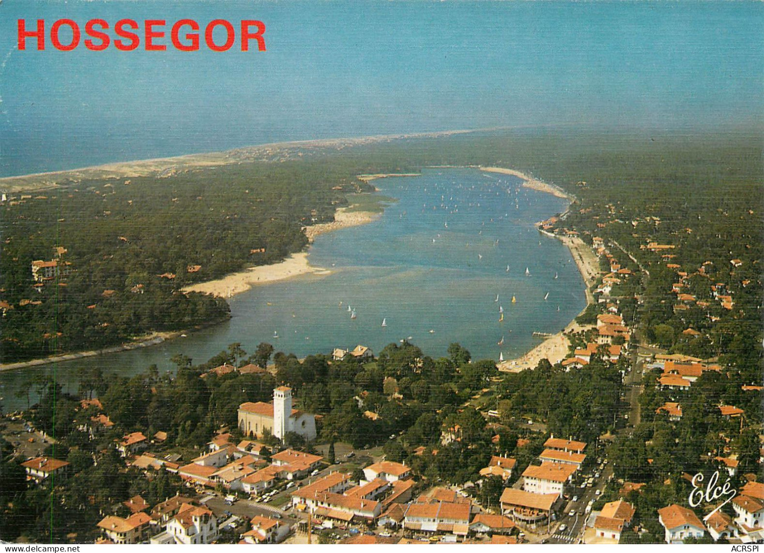 HOSSEGOR  Le Lac Marin   34 (scan Recto-verso)MA2283Ter - Hossegor