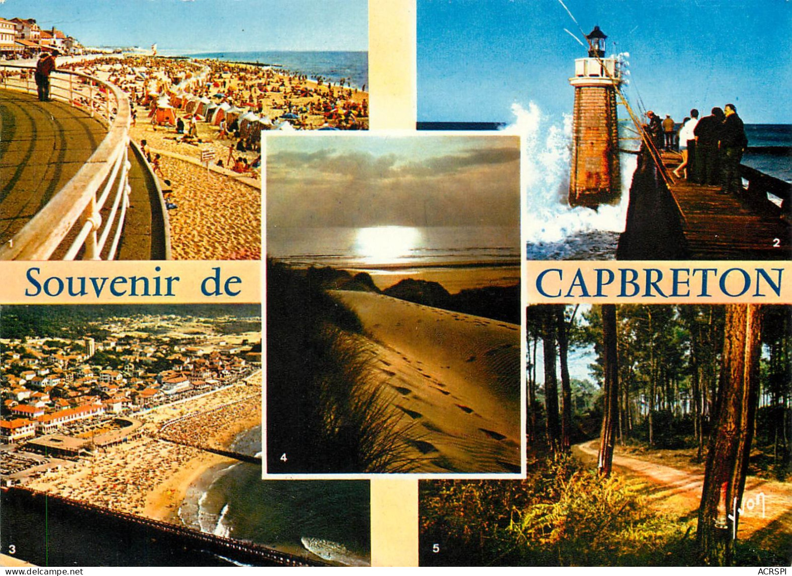 CAPBRETON  Souvenir  Multivue  26 (scan Recto-verso)MA2283Ter - Capbreton