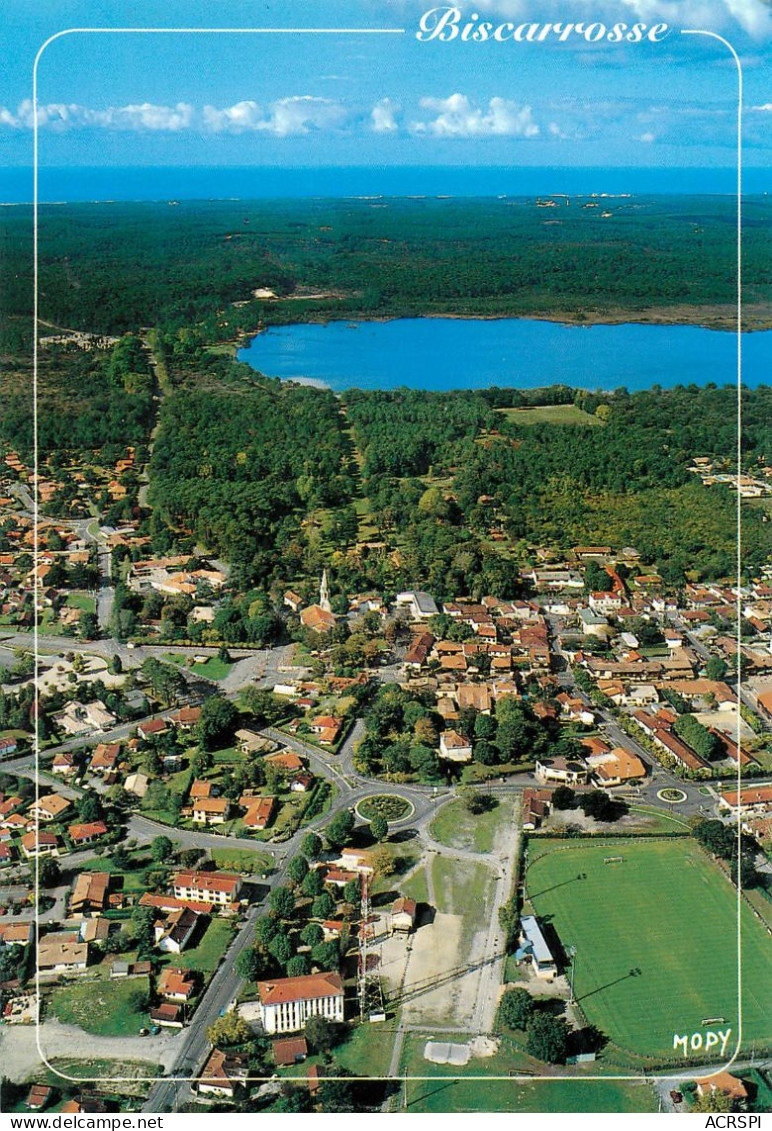 BISCARROSSE  Vue Aerienne Et L'étang  7 (scan Recto-verso)MA2283Ter - Biscarrosse