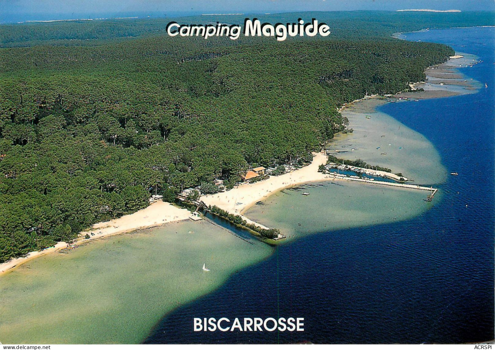 BISCARROSSE  Camping Maguide  11 (scan Recto-verso)MA2283Ter - Biscarrosse