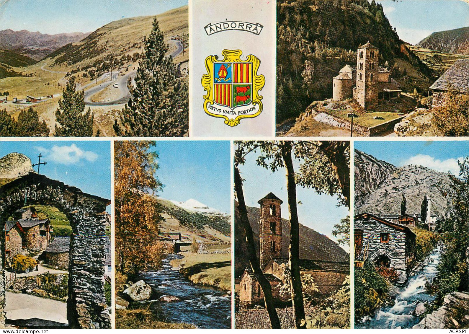 Valls D' ANDORRA   Fra Miquel  Envalira  43 (scan Recto-verso)MA2283Bis - Andorra