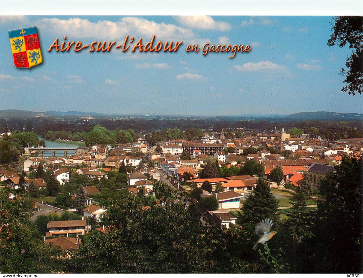 AIRE SUR L' ADOUR  Vue Générale   1   (scan Recto-verso)MA2283Ter - Aire