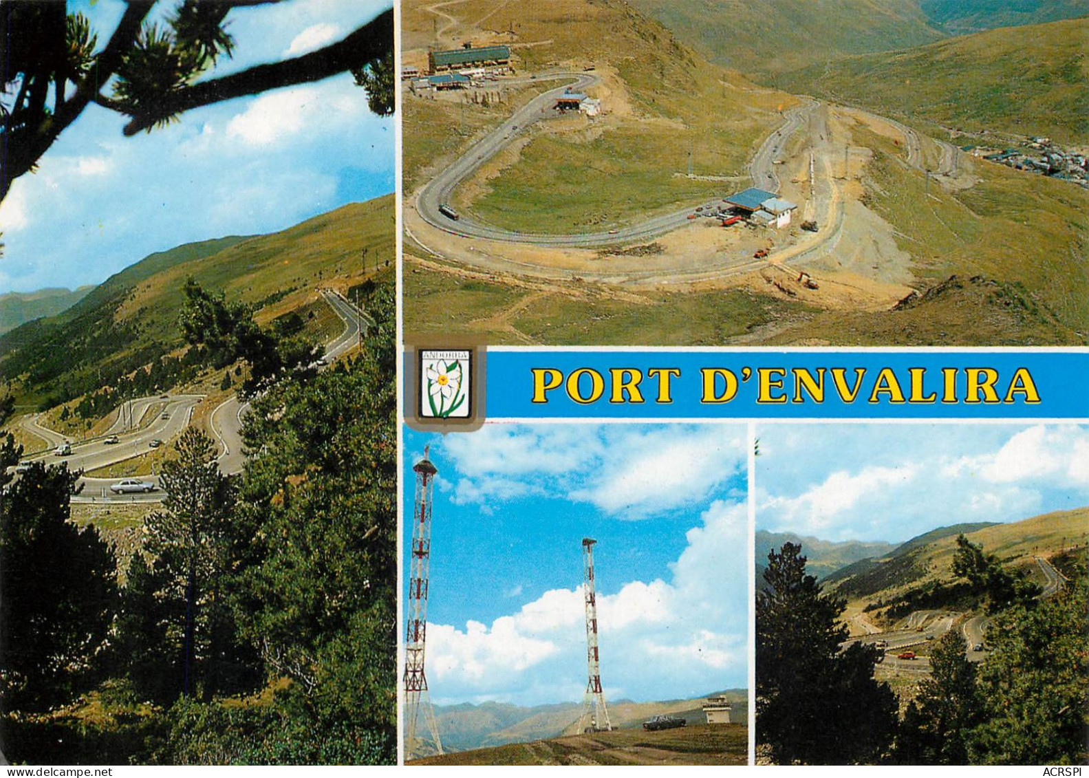 Valls D' ANDORRA  Port D'envalira 36 (scan Recto-verso)MA2283Bis - Andorra