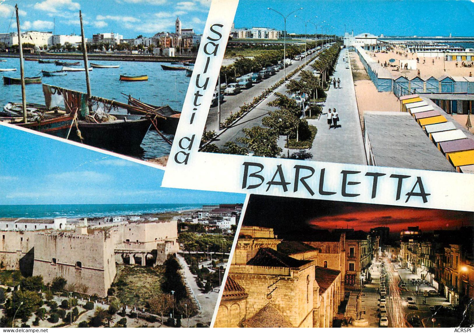 Saluti Da BARLETTA  37 (scan Recto-verso)MA2283 - Barletta