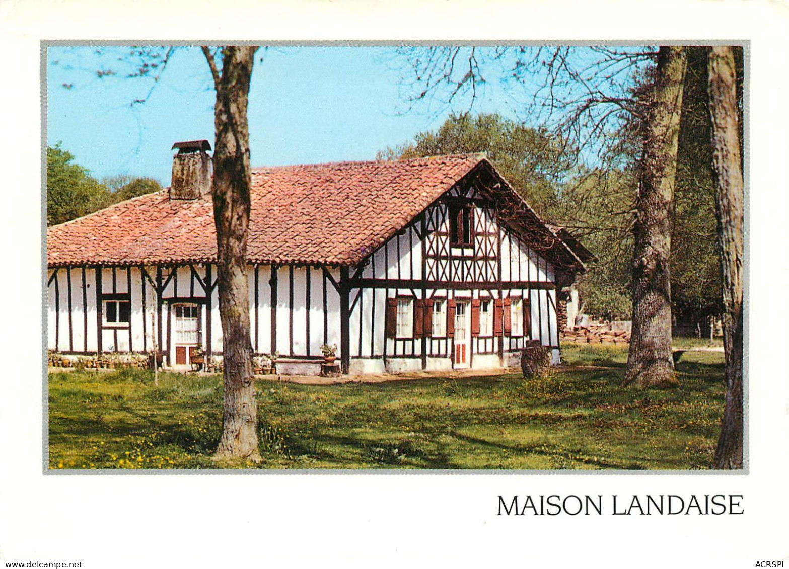 40 LANDES  Maison Landaise Au Printemps Capbreton  31 (scan Recto-verso)MA2282Ter - Capbreton