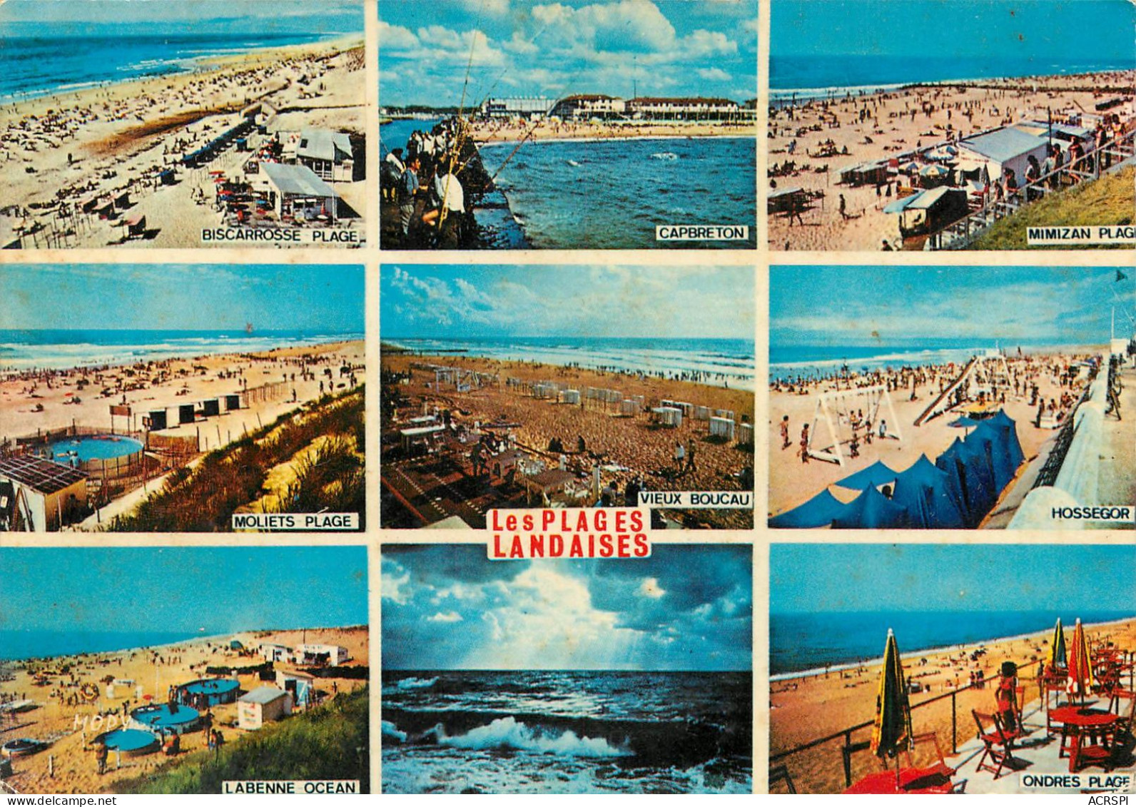 40 LANDES  Les Plages Landaises   30 (scan Recto-verso)MA2282Ter - Vieux Boucau