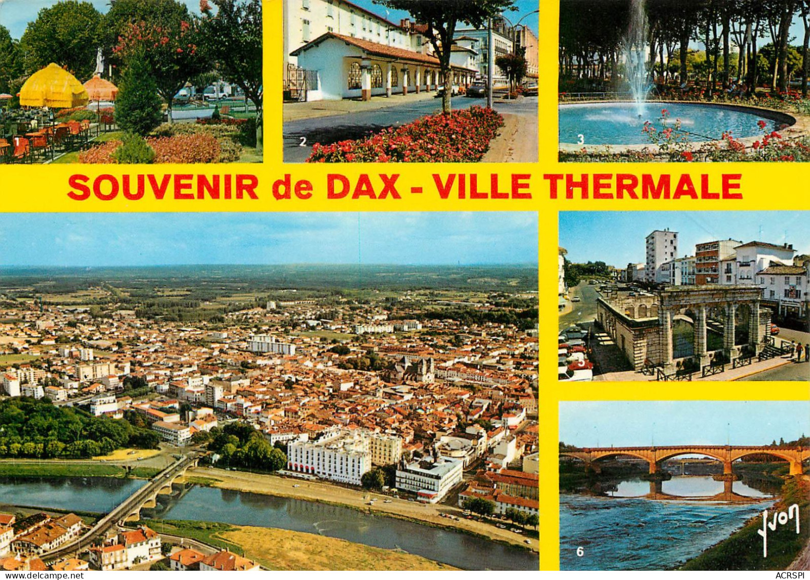 DAX  Multivue Souvenir  50   (scan Recto-verso)MA2282 - Dax