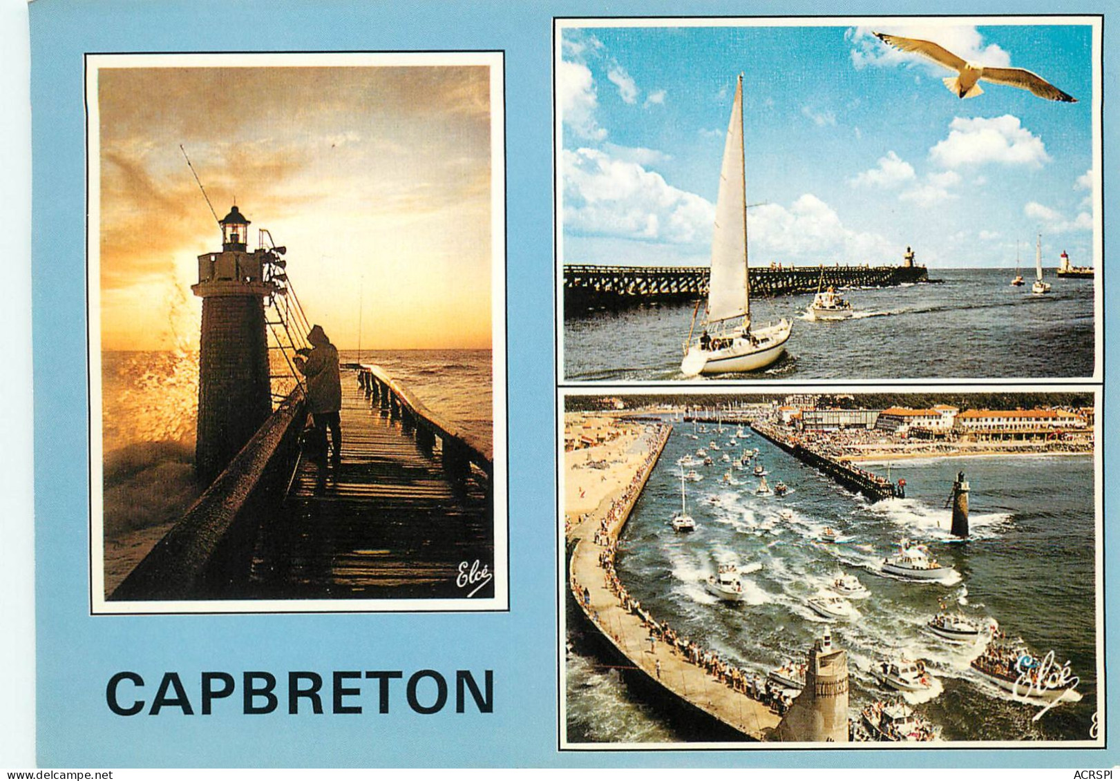 CAPBRETON  Souvenir Estacade  53 (scan Recto-verso)MA2281Bis - Capbreton