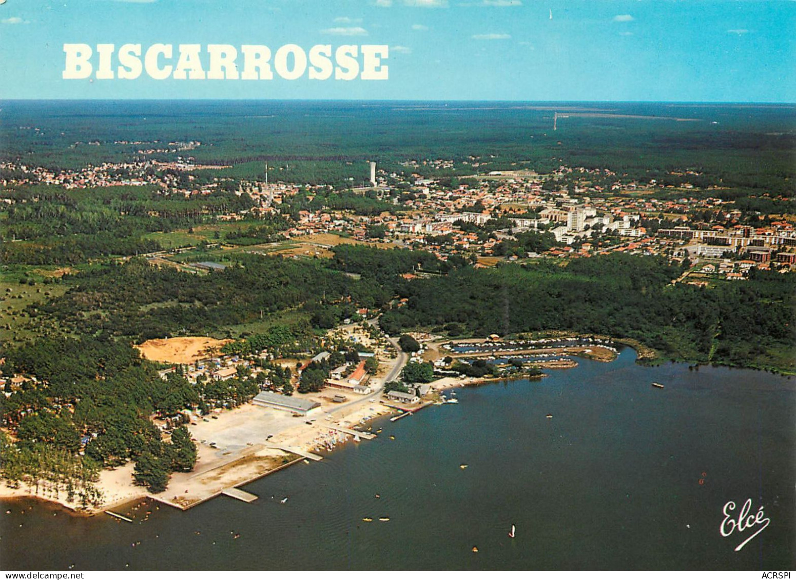 BISCARROSSE La Plage Du Lac  24 (scan Recto-verso)MA2281Bis - Biscarrosse