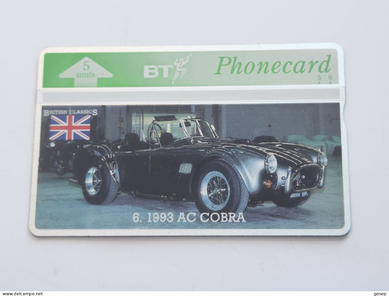 United Kingdom-(BTG-242)-British Classics-(6)-AC Cobra-(240)(5units)(402E62129)(tirage-500)-price Cataloge-10.00£-mint - BT Allgemeine