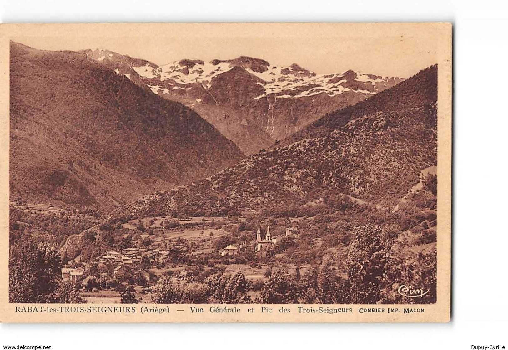 RABAT LES TROIS SEIGNEURS - Vue Générale Et Pic Des Trois Seigneurs - Très Bon état - Autres & Non Classés