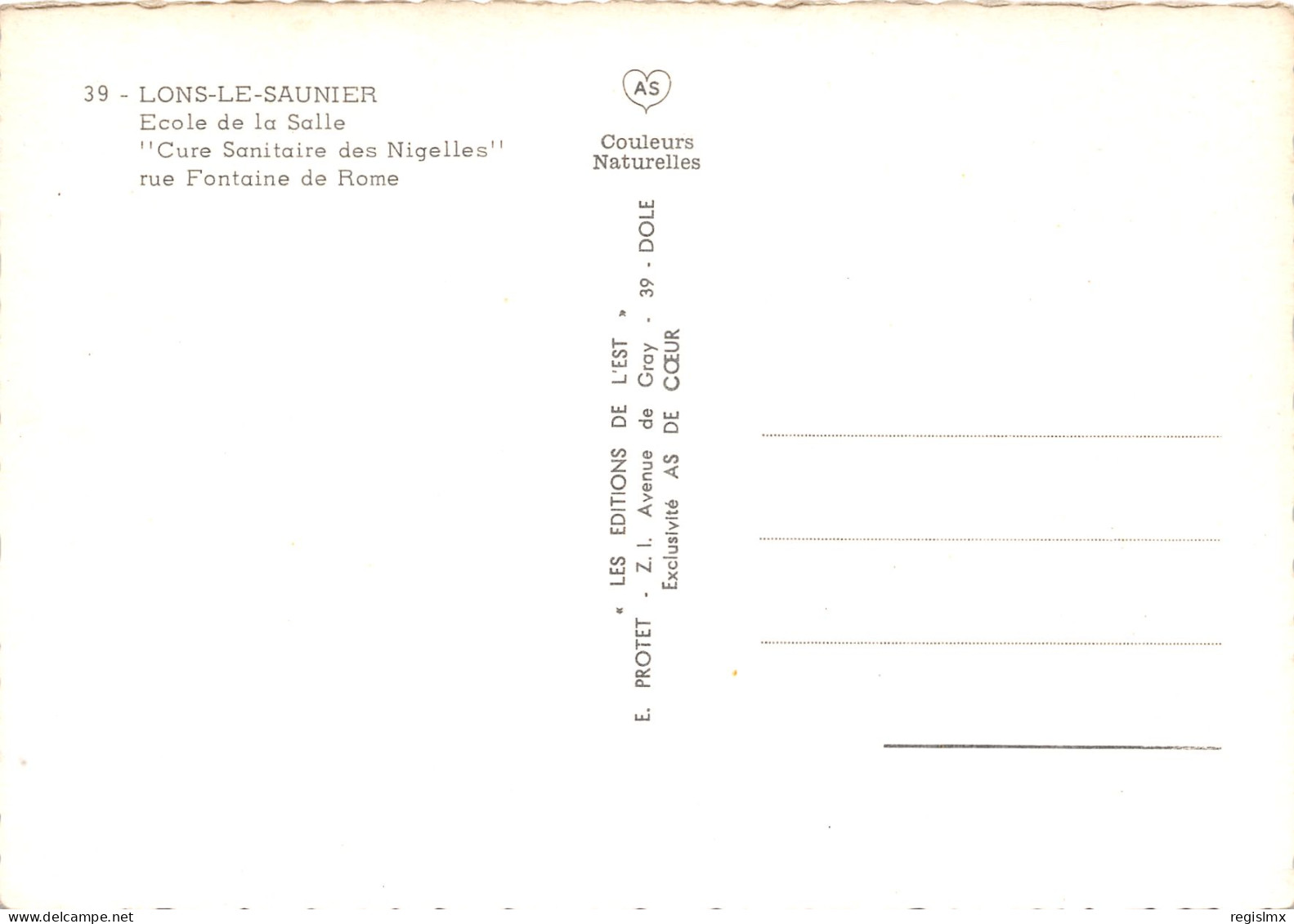 39-LONS LE SAUNIER-N°1034-B/0339 - Lons Le Saunier