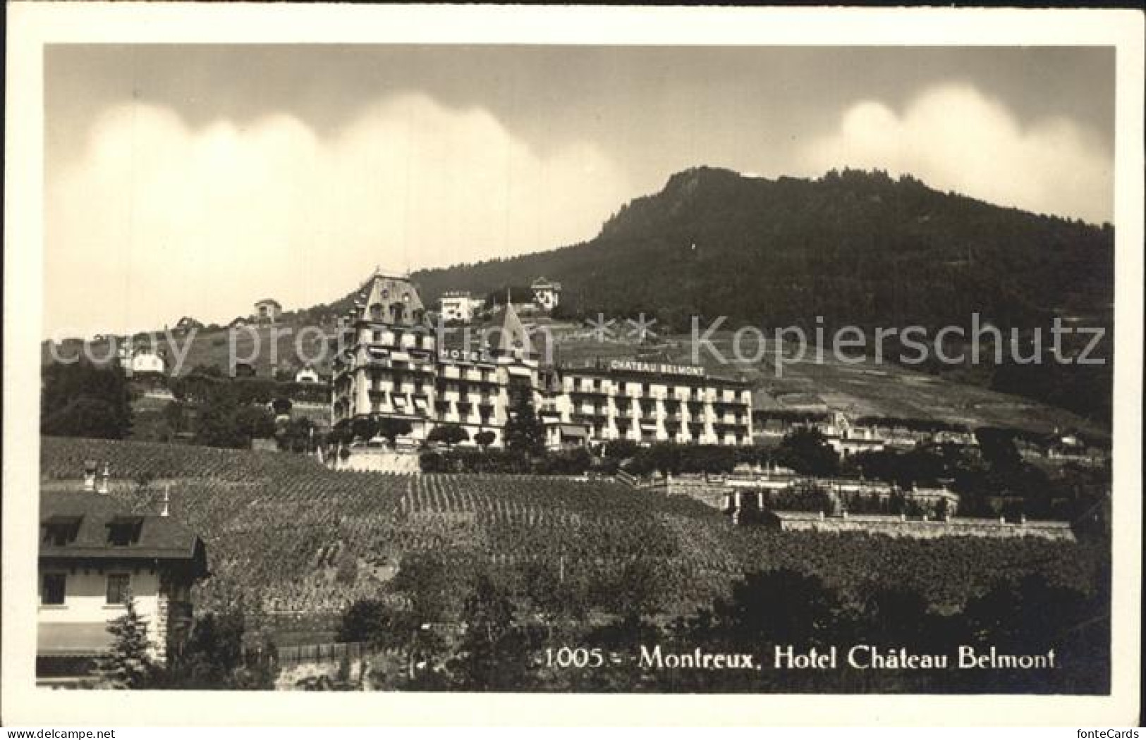 12249998 Montreux VD Hotel Chateau Belmont Montreux - Sonstige & Ohne Zuordnung