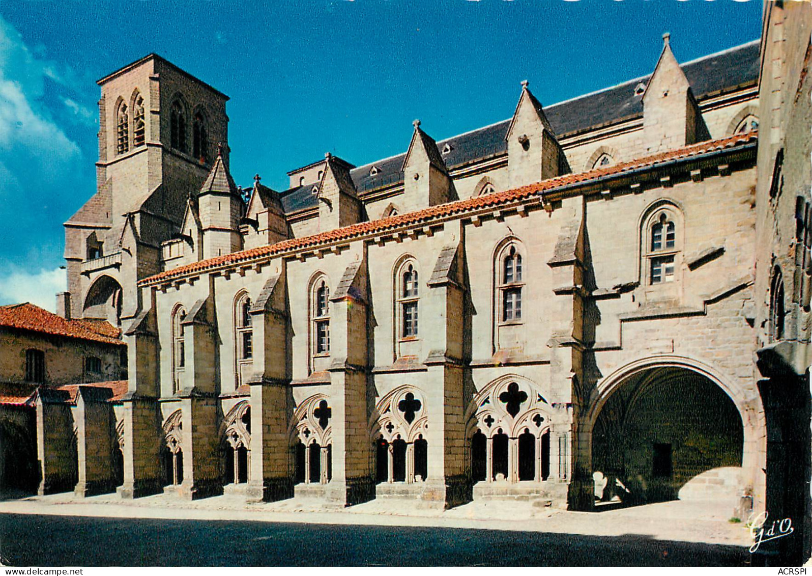 LA CHAISE DIEU  Abbaye St Robert  2   (scan Recto-verso)MA2285 - La Chaise Dieu