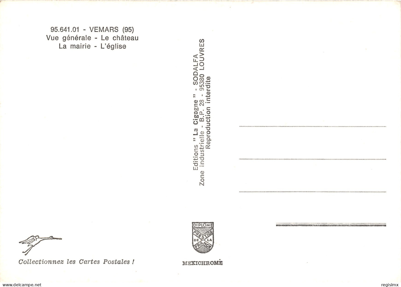 95-VEMARS-N°1034-A/0379 - Other & Unclassified