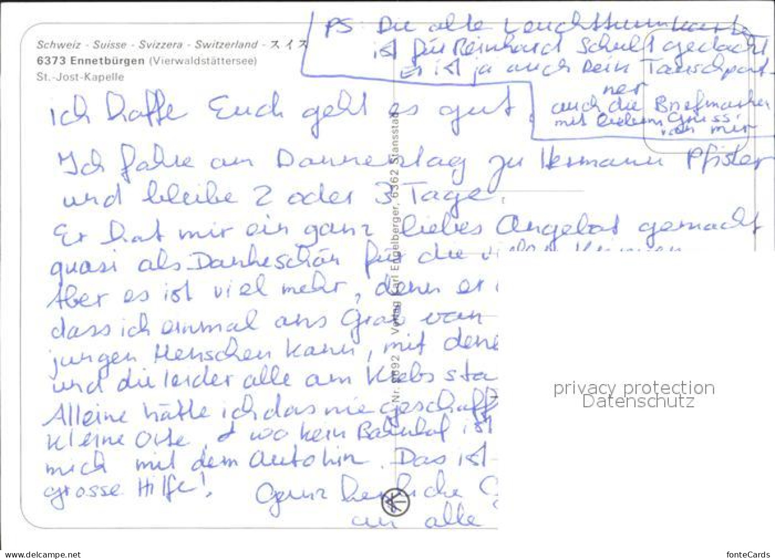 12248071 Ennetbuergen St. Jost Kapelle Ennetbuergen - Other & Unclassified