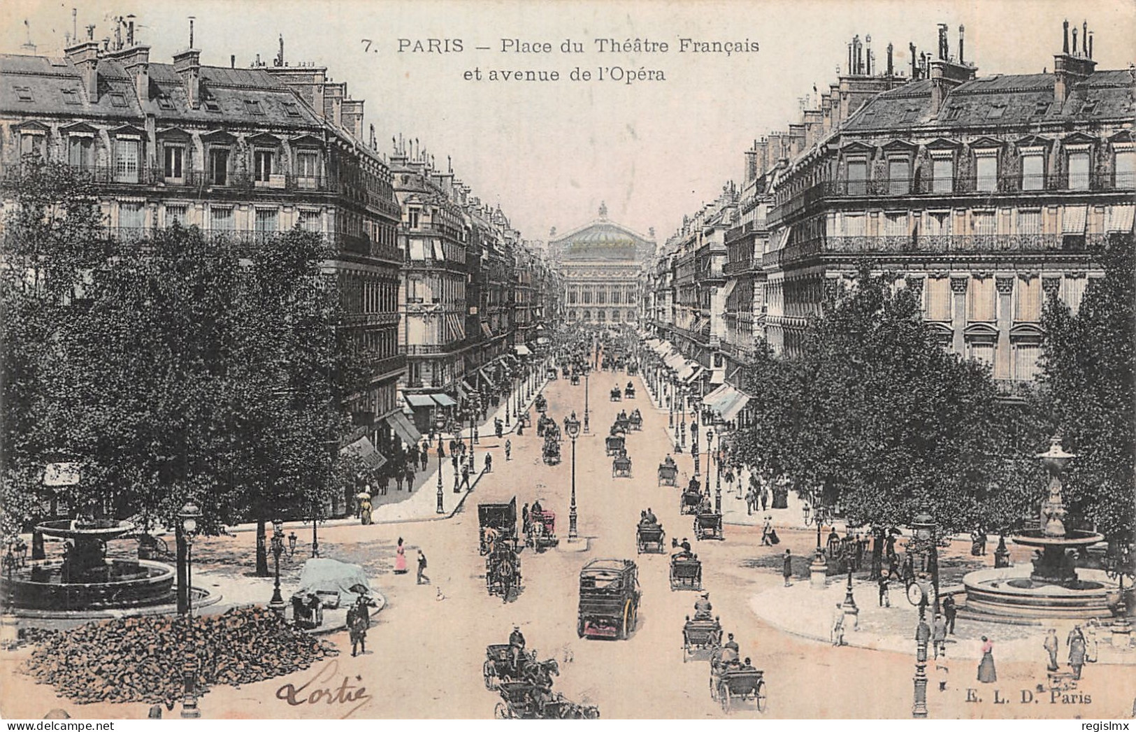75-PARIS PLACE DU THEATRE FRANCAIS-N°T1041-A/0165 - Piazze