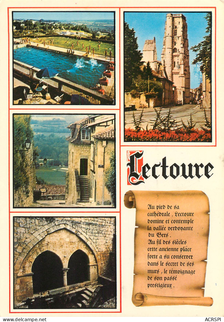 LECTOURE  Multivue  41 (scan Recto-verso)MA2285Ter - Lectoure