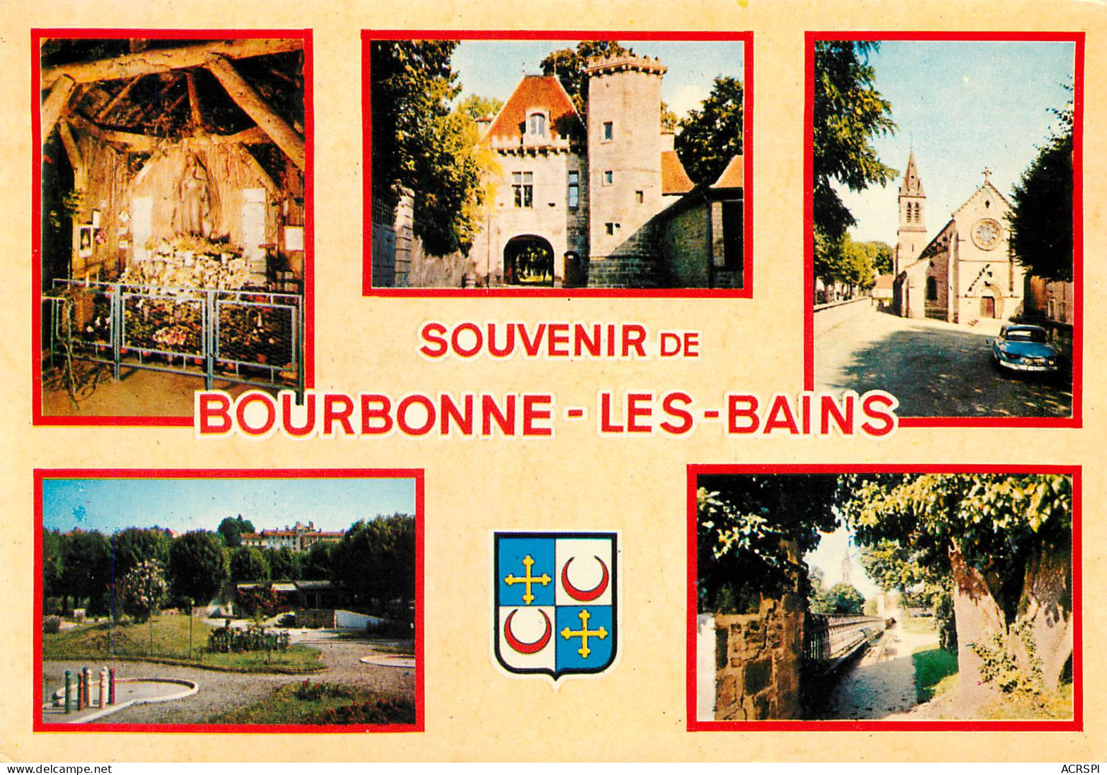 BOURBONNE LES BAINS  Souvenir  7 (scan Recto-verso)MA2286 - Bourbonne Les Bains
