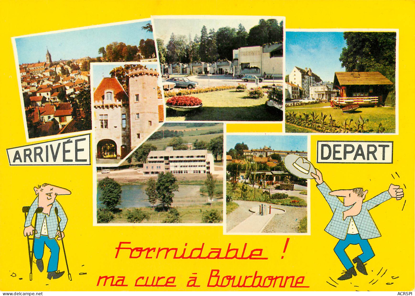 BOURBONNE LES BAINS  Une Cure Thermale  Formidable 11 (scan Recto-verso)MA2286 - Bourbonne Les Bains