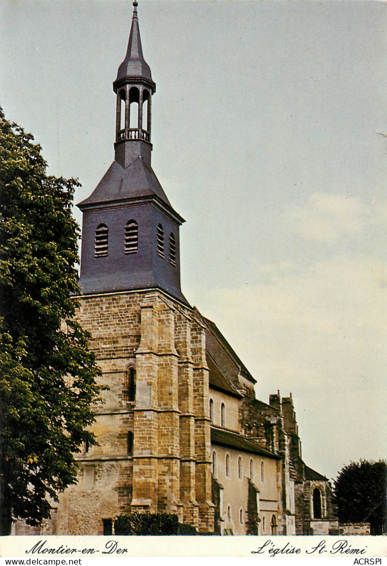 MONTIER En DER  L' église Abbatiale  38 (scan Recto-verso)MA2286 - Montier-en-Der