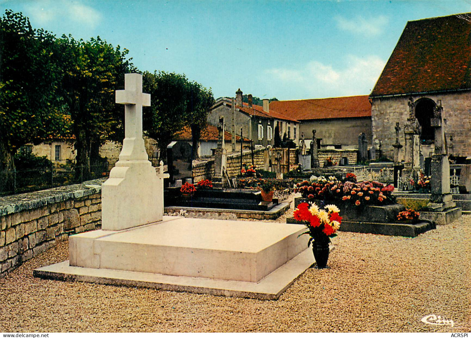 COLOMBEY LES DEUX EGLISES  La Tombe Du Général De GAULLE  12 (scan Recto-verso)MA2286Bis - Colombey Les Deux Eglises